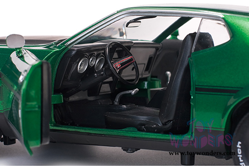 Sun Star USA - Ford Mustang MACH 1 Hardtop (1971, 1/18 scale diecast model car, Grabber Green) 3634GN