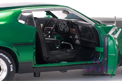 Sun Star USA - Ford Mustang MACH 1 Hardtop (1971, 1/18 scale diecast model car, Grabber Green) 3634GN