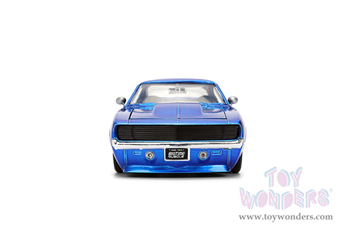 Jada Toys Bigtime Muscle - Chevrolet® Camaro® (1969, 1/24 scale diecast model car, Candy Blue) 36461