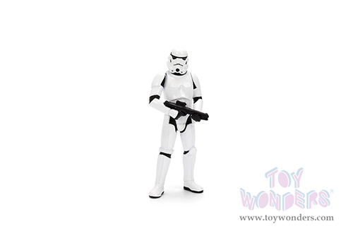 Jada Toys - Hollywood Rides |  Dodge Charger SRT Hellcat with Stormtrooper™ Diecast Figure "Star Wars" (2021, 1/24, diecast model car, White) 36478