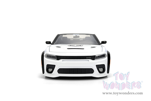 Jada Toys - Hollywood Rides |  Dodge Charger SRT Hellcat with Stormtrooper™ Diecast Figure "Star Wars" (2021, 1/24, diecast model car, White) 36478