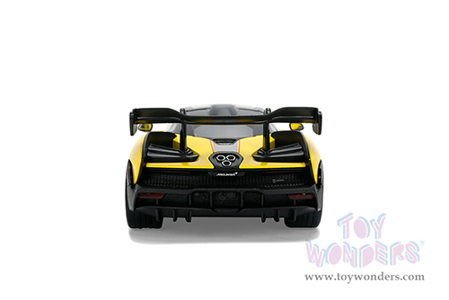 Jada Toys Hyper-Spec - McLaren Senna "8-PAS Racing" (1/24, diecast model car, Yellow/Black) 36484