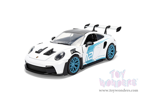 Jada Toys Hyper-Spec - Porsche 911 GT3 RS (992) #12 (1/24, diecast model car, White/Black top) 36494
