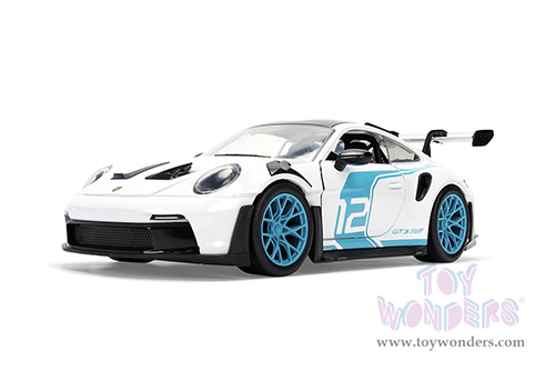 Jada Toys Hyper-Spec - Porsche 911 GT3 RS (992) #12 (1/24, diecast model car, White/Black top) 36494