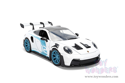 Jada Toys Hyper-Spec - Porsche 911 GT3 RS (992) #12 (1/24, diecast model car, White/Black top) 36494