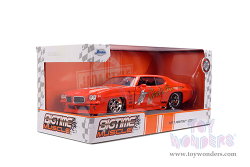 Jada Toys Bigtime Muscle - Pontiac® GTO® "Goat's Revenge" (1971, 1/24 scale diecast model car, Orange) 36591