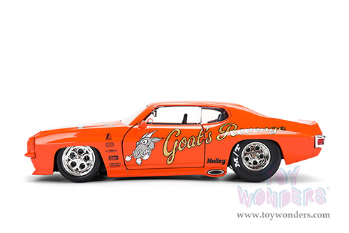 Jada Toys Bigtime Muscle - Pontiac® GTO® "Goat's Revenge" (1971, 1/24 scale diecast model car, Orange) 36591