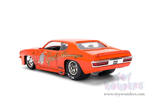 Jada Toys Bigtime Muscle - Pontiac® GTO® "Goat's Revenge" (1971, 1/24 scale diecast model car, Orange) 36591