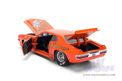 Jada Toys Bigtime Muscle - Pontiac® GTO® "Goat's Revenge" (1971, 1/24 scale diecast model car, Orange) 36591