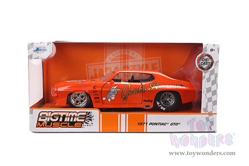 Jada Toys Bigtime Muscle - Pontiac® GTO® "Goat's Revenge" (1971, 1/24 scale diecast model car, Orange) 36591