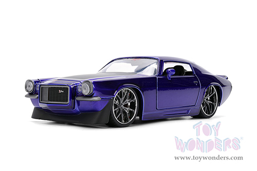 Jada Toys Bigtime Muscle - Chevrolet® Camaro® Z28 (1971, 1/24 scale diecast model car, Purple) 36592