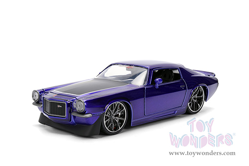 Jada Toys Bigtime Muscle - Chevrolet® Camaro® Z28 (1971, 1/24 scale diecast model car, Purple) 36592