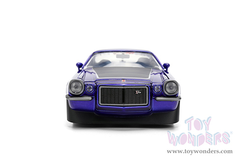 Jada Toys Bigtime Muscle - Chevrolet® Camaro® Z28 (1971, 1/24 scale diecast model car, Purple) 36592