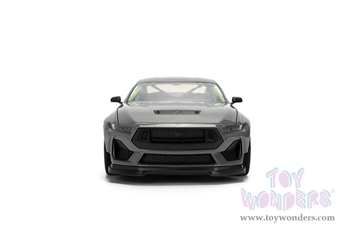 Jada Toys Bigtime Muscle - Ford Mustang RTR (2024, 1/24 scale diecast model car, Glossy Gray) 36593