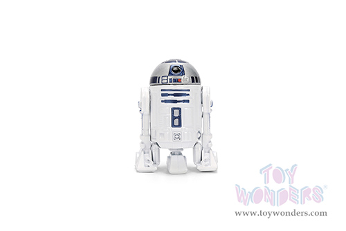 Jada Toys - Hollywood Rides |  Volkswagen Drag Beetle with R2-D2™ Diecast Figure "Star Wars" (1959, 1/24, diecast model car, White) 36912