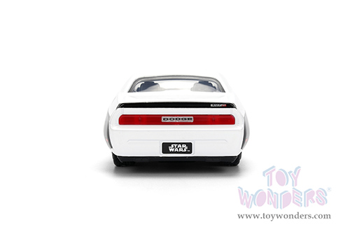 Jada Toys - Hollywood Rides | Dodge Challenger SRT8 Stormtrooper "Star Wars" (2012, 1/32 scale diecast model car, White) 36915