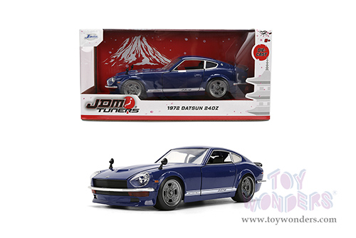 Jada Toys JDM Tuners™ - Datsun 240Z (1972, 1/24, diecast model car, Dark Blue) 37020
