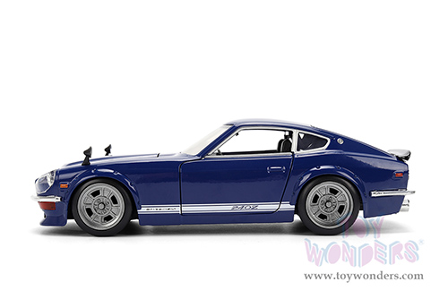 Jada Toys JDM Tuners™ - Datsun 240Z (1972, 1/24, diecast model car, Dark Blue) 37020
