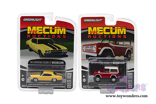 Greenlight - Mecum Auctions Series 1 Assortment (1/64 scale diecast model car, Asstd.) 37110/48