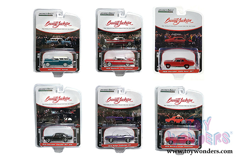 Greenlight - Barrett Jackson Scottsdale Edition Series 5 (1/64 scale diecast model car, Asstd.) 37200/6