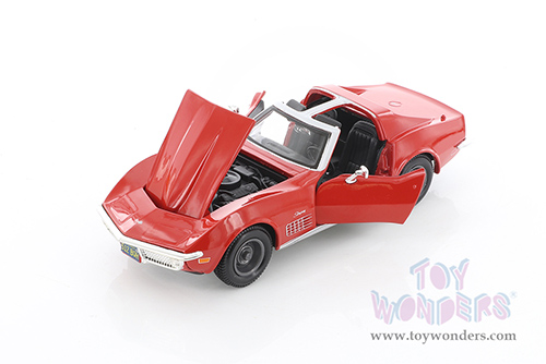 Showcasts® Collectibles - Chevrolet® Corvette® T-Top (1970, 1/24 scale diecast model car, Asstd.) 37202/2 MAP: $19.99