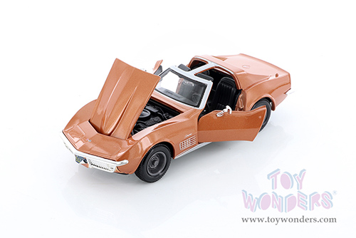 Showcasts® Collectibles - Chevrolet® Corvette® T-Top (1970, 1/24 scale diecast model car, Asstd.) 37202/2 MAP: $19.99