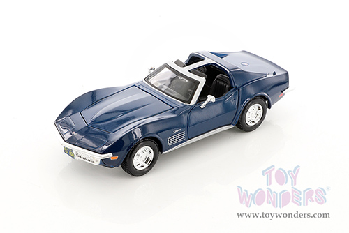 Showcasts® Collectibles - Chevrolet® Corvette® T-Top (1970, 1/24 scale diecast model car, Asstd.) 37202/2 MAP: $19.99