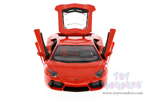 Showcasts® Collectibles - Lamborghini Aventador Coupé (1/24 scale diecast model car, Orange) 37210 MAP: $19.99