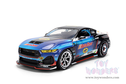 Jada Toys RTR Vehicles - Ford Mustang RTR #130 James Deane "AutoZone" "Formula Drift PRO Championship" (2025) with Lights (2025, 1/24, diecast model car, Blue/Black) 37244/4