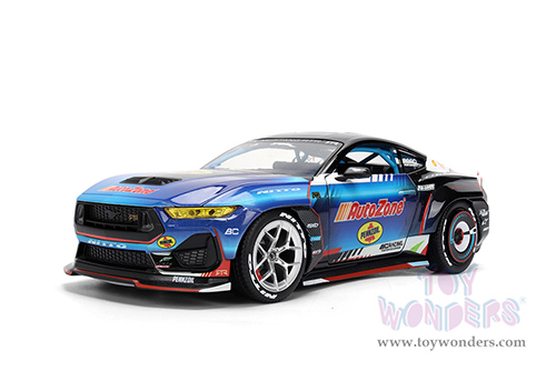 Jada Toys RTR Vehicles - Ford Mustang RTR #130 James Deane "AutoZone" "Formula Drift PRO Championship" (2025) with Lights (2025, 1/24, diecast model car, Blue/Black) 37244/4