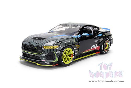 Jada Toys RTR Vehicles - Ford Mustang RTR #25 Vaughn Gittin Jr. "Formula Drift PRO Championship" (2025) with Lights (2025, 1/24, diecast model car, Black/Gray) 37246/4