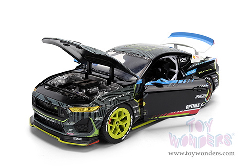 Jada Toys RTR Vehicles - Ford Mustang RTR #25 Vaughn Gittin Jr. "Formula Drift PRO Championship" (2025) with Lights (2025, 1/24, diecast model car, Black/Gray) 37246/4