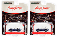 Greenlight - Barrett Jackson Series 9 | Shelby Cobra CSX 4000 Roadster #31 (Lot #1353) (1965, 1/64 scale diecast model car, Guardsman Blue with White Stripes) 37250B/48