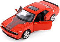 Showcasts® Collectibles - Dodge Challenger SRT 8 (2008, 1/24 scale diecast model car, Orange) 37280 MAP: $19.99