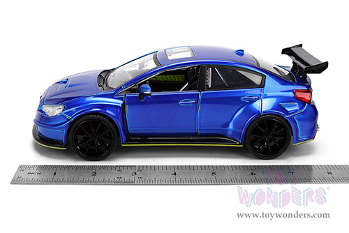 Jada Toys JDM Tuners™ - Subaru WRX STI Widebody (2016, 1/24, diecast model car, Candy Blue) 37491