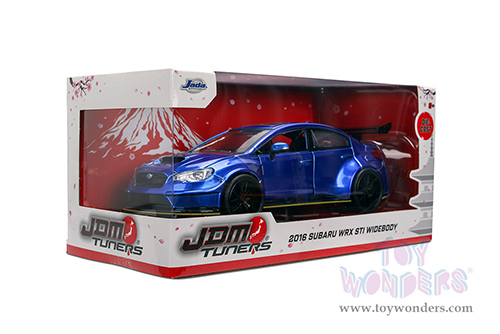Jada Toys JDM Tuners™ - Subaru WRX STI Widebody (2016, 1/24, diecast model car, Candy Blue) 37491
