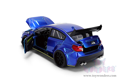 Jada Toys JDM Tuners™ - Subaru WRX STI Widebody (2016, 1/24, diecast model car, Candy Blue) 37491