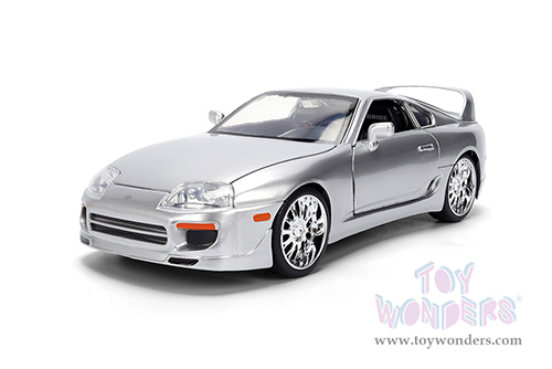 Jada Toys JDM Tuners™ - Toyota Supra (1995, 1/24, diecast model car, Silver) 37492