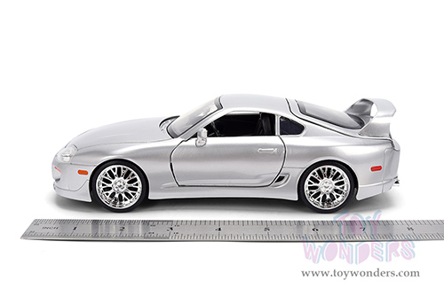 Jada Toys JDM Tuners™ - Toyota Supra (1995, 1/24, diecast model car, Silver) 37492