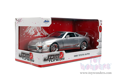 Jada Toys JDM Tuners™ - Toyota Supra (1995, 1/24, diecast model car, Silver) 37492