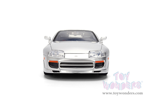 Jada Toys JDM Tuners™ - Toyota Supra (1995, 1/24, diecast model car, Silver) 37492