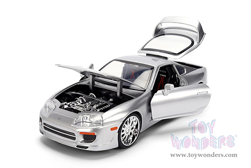 Jada Toys JDM Tuners™ - Toyota Supra (1995, 1/24, diecast model car, Silver) 37492