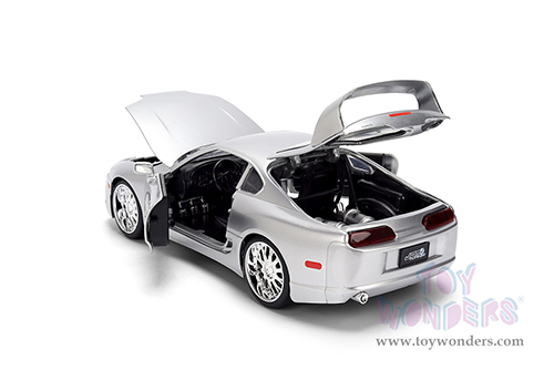 Jada Toys JDM Tuners™ - Toyota Supra (1995, 1/24, diecast model car, Silver) 37492