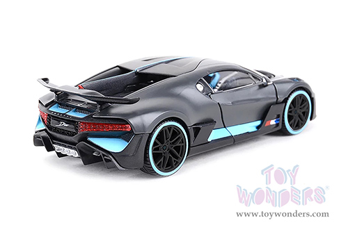 Showcasts® Collectibles - Bugatti DIVO Hardtop (2019, 1/24 scale diecast model car, Dark Gray) 37526 MAP: $19.99