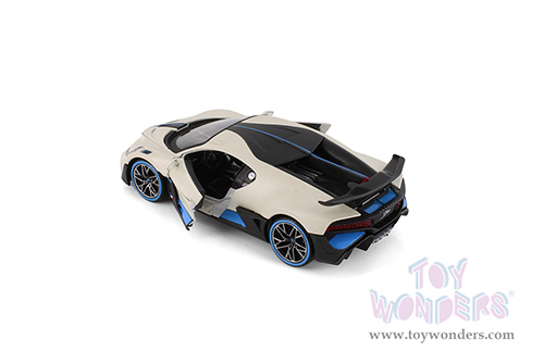 Showcasts® Collectibles - Bugatti DIVO Hardtop (2019, 1/24 scale diecast model car, Dark Gray) 37526 MAP: $19.99