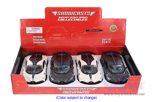 Showcasts® Collectibles - Bugatti DIVO Hardtop (2019, 1/24 scale diecast model car, Dark Gray) 37526 MAP: $19.99