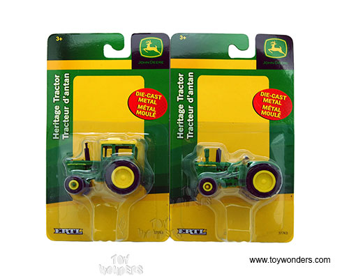 John Deere - Vintage Tractors ERTL (2.5", diecast model car, Asstd.) 37743WM