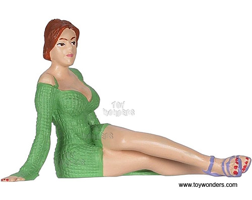 Motorhead Miniatures Figurine - Single Doll Lonnie (1:24, Green) 377GN