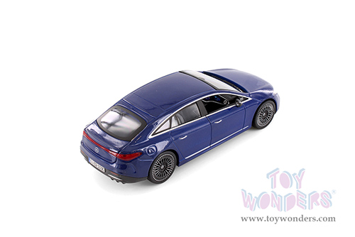 Showcasts® Collectibles - Mercedes-EQ Sedan (2022, 1/27 scale die cast model car, Blue) 38902BU MAP: $22.99