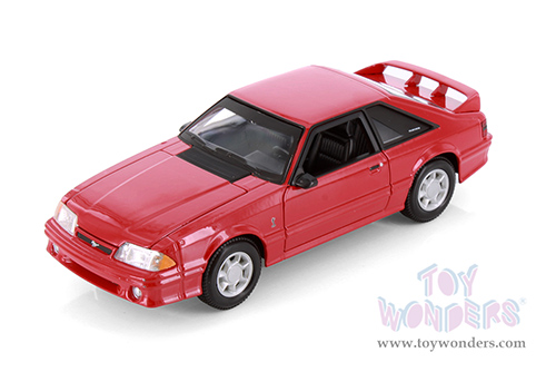 Maisto - Special Edition | Ford Mustang SVT Cobra (1993, 1/24 scale diecast model car, Red) 32906R